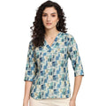 Powersutra Printed Tops for Woman | Work Casual for Women Tops
