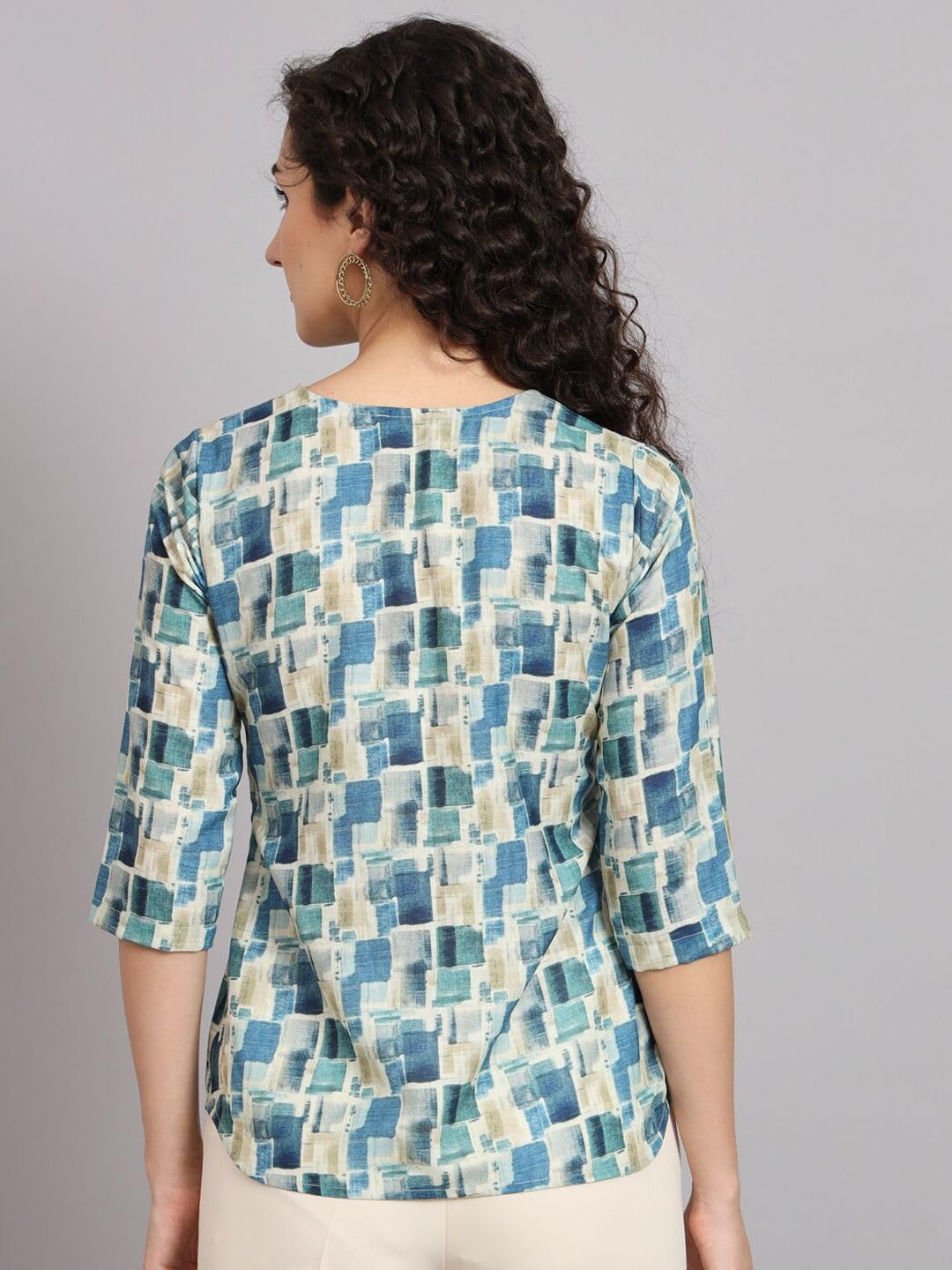 Powersutra Printed Tops for Woman | Work Casual for Women Tops