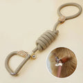 WizePet Heavy Duty Braided Slip Rope Dog Leash | Adjustable Training Lead & Collar for Medium Large Dogs